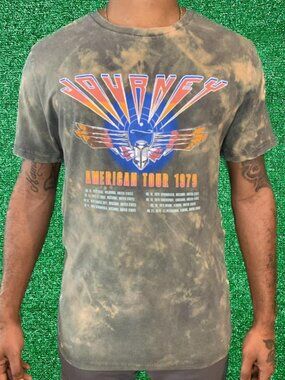 Vintage Journey Band Tee Upcycled